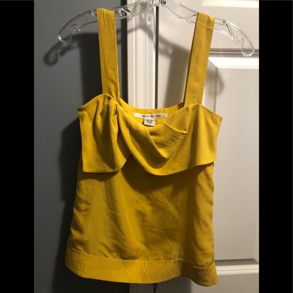 Diane Von Furstenberg Silk Tank Top